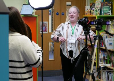 Va Va Voom Videos in action shooting testimonial videos